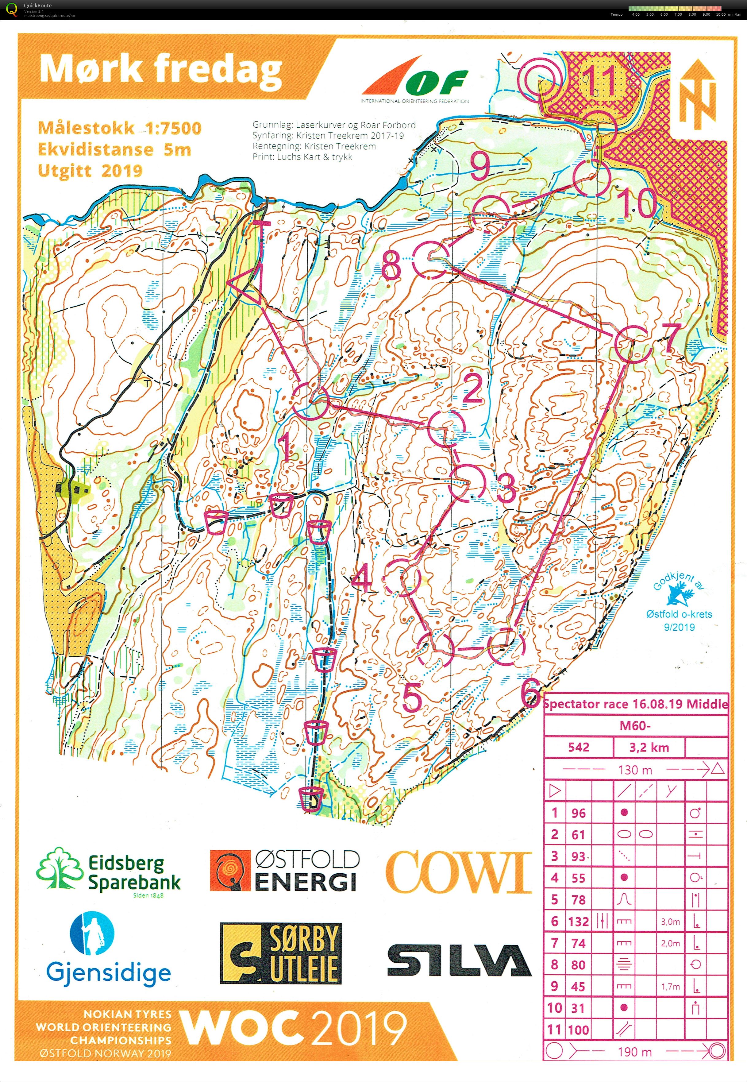 WOC2019 - Spectatorrace 5 (16/08/2019)